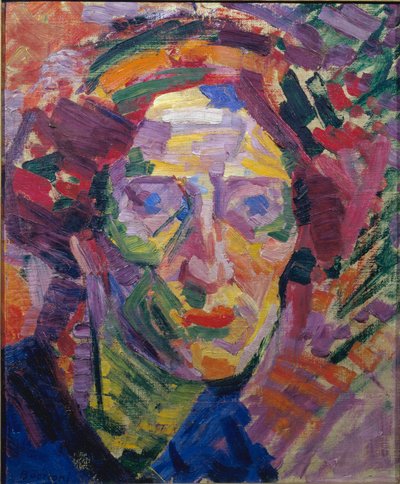 Fütürizm: “” Kadın Portresi” veya “” Kontes Casanova Portresi”” Umberto Boccioni