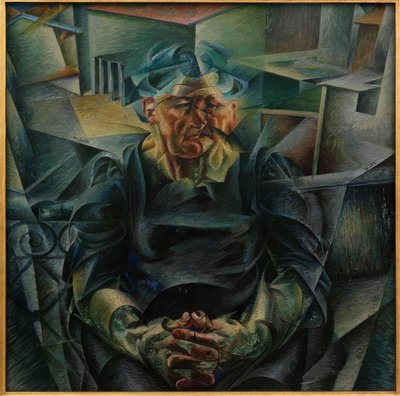 yatay yapı by Umberto Boccioni