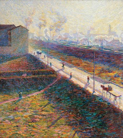 Sabah, Umberto Boccioni (1882-1916), tuval üzerine yağlı boya, 60x55 cm by Umberto Boccioni