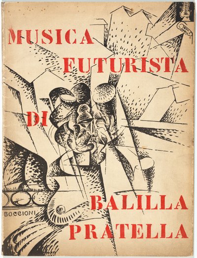 Orkestra için Fütürist Müzik by Umberto Boccioni, Francesco Balilla Pratella