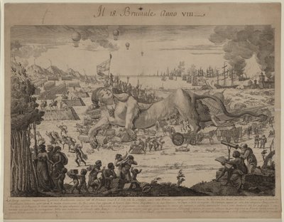 18 Brumaire VIII 9 Kasım 1799, 1799 yılında by Unbekannt