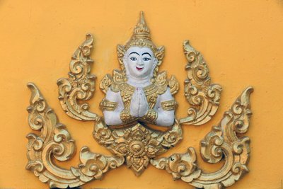 20151030, Vientiane, Laos : Wat Si Muang (Simuong) Budist tapınağı. Budist tanrıça by Unbekannt