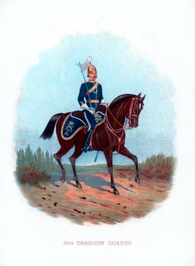 6. Ejderha Muhafızları, 1888 by Unbekannt