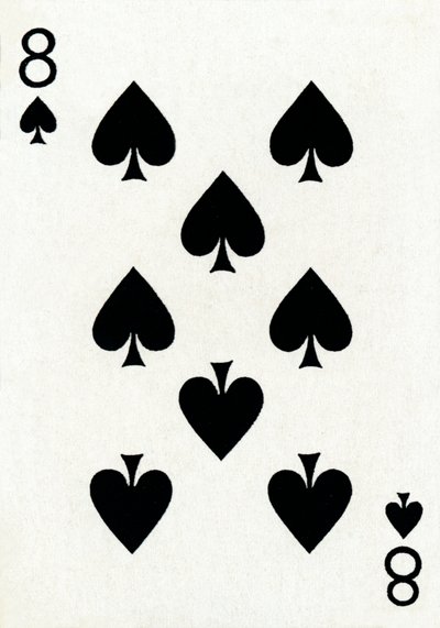 Goodall & Son Ltd. iskambil destesinden 8 of Spades, c1940 by Unbekannt