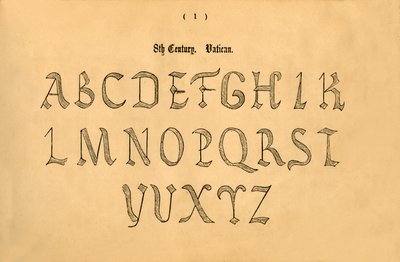 8. Yüzyıl. Vatikan, 1862 by Unbekannt