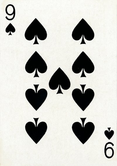 Goodall & Son Ltd. iskambil destesinden 9 of Spades, c1940 by Unbekannt