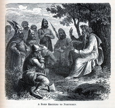 Kuzeylilere Okuyan Bir Ozan, 1882 by Unbekannt