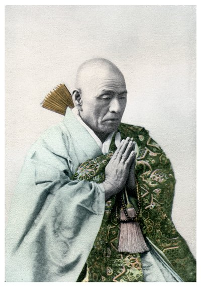 Bir Budist rahip, 1904 by Unbekannt