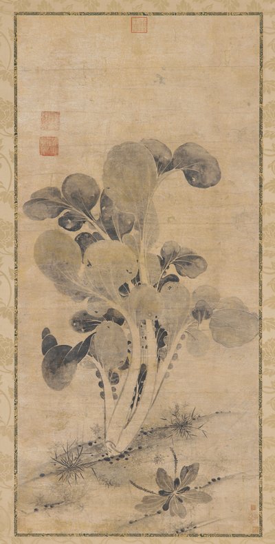 Bir Lahana Bitkisi, Geç Yuan veya erken Ming hanedanı, 14.-15. yüzyıl. by Unbekannt