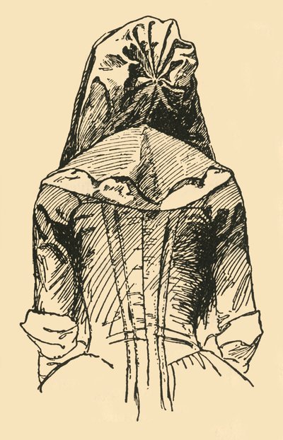 Orijinal bir Giysiden alınan Camlet Hood, c1702, 1937. by Unbekannt