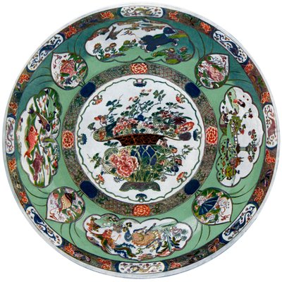 Kang-he dönemine ait bir Çin porselen tabak, 17. yüzyıl 1903 by Unbekannt