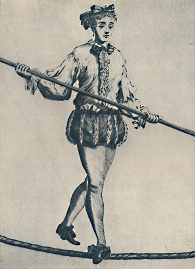 Onyedinci Yüzyılın Ünlü Bir İp Yürüteç, 1942 by Unbekannt