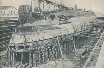 Kısmen Tamamlanmış Büyük Bir Başarı. Kuru havuzda dinlenen Leonardo da Vinci, 1936 by Unbekannt