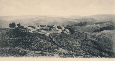 Bir Kafir Kraal - Zululand, 20. yüzyılın başlarında. by Unbekannt