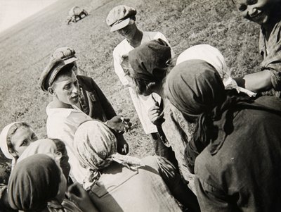 Bir Kolhoz tugayı mola veriyor, SSCB, 1931 by Unbekannt