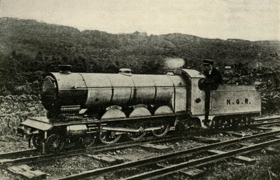 Ravenglass ve Eskdale Demiryolunun Bir Lokomotifi, c1930. by Unbekannt