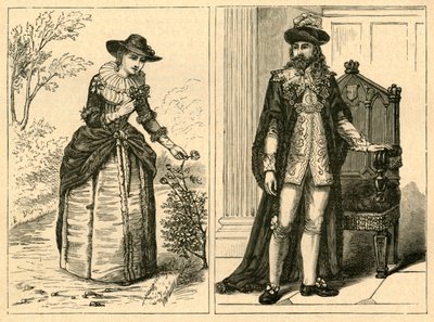 Bir Lord Mayor ve Leydisi Onyedinci Yüzyılın ortalarında, 1897. by Unbekannt