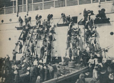 Yokohama limanında Yeni Bir Kömürleme Yöntemi, 1936 by Unbekannt