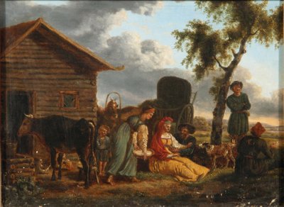 Köylü Sahnesi by Unbekannt