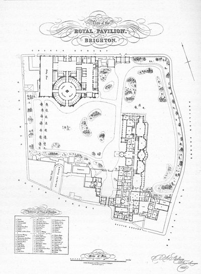 Kasaba Yetkilileri tarafından satın alındığı zamanki haliyle Pavilion Estate Planı, 1850, 1939 by Unbekannt