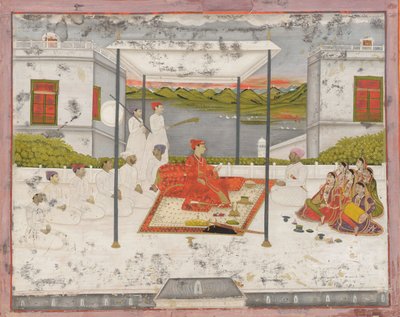 Seyirci tutan bir Prens, ca. 1750. by Unbekannt