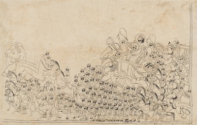 Alayda Bir Cetvel, 19. yüzyılın başlarında. by Unbekannt