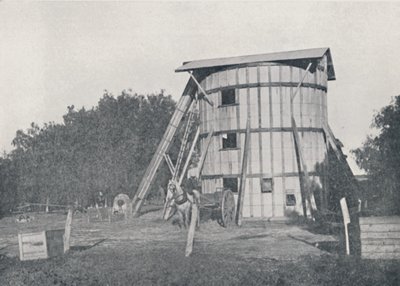 Mildura yakınlarında bir Silo, Victoria, 1923. by Unbekannt