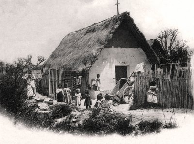 Bir Güney Amerika kulübesi, c1900s by Unbekannt