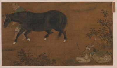 Bir Tatar, Atı ve Ekipmanı, Ming hanedanı, 1368-1644. by Unbekannt
