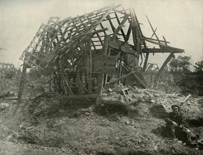 Batı Cephesinde Bir Köy, 1919. by Unbekannt