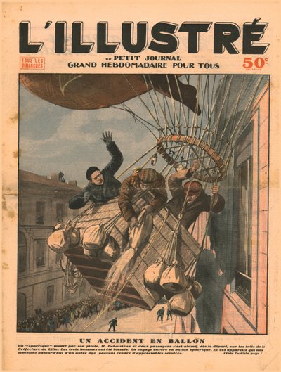 Bir balon kazası, 1932. by Unbekannt