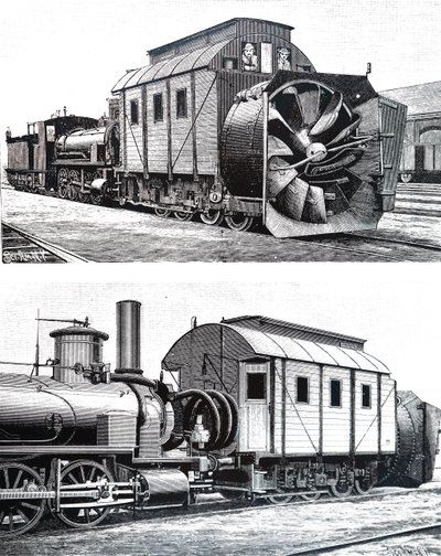 Santrifüj kar küreme makinesi. by Unbekannt