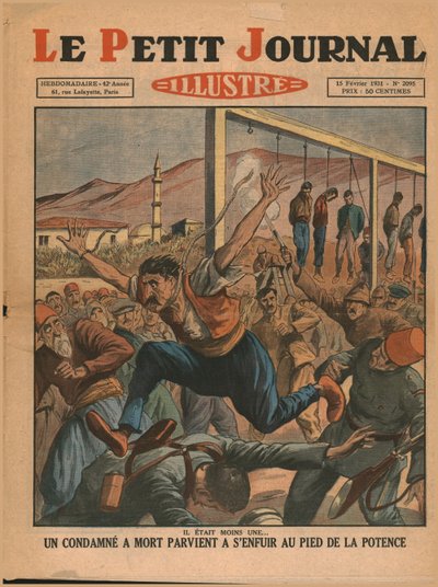 Mahkum bir adam darağacından kaçar, 1931. by Unbekannt