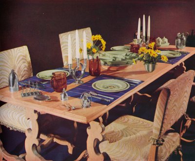 Bir yemek masası, c1939 by Unbekannt
