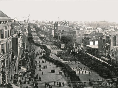 Amerikan başkentinde bir şenlik günü, Washington DC, ABD, 1895. by Unbekannt