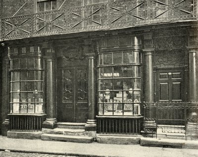 On sekizinci yüzyılın ikinci yarısında, Artillery Row, Houndsditch, Londra'da güzel bir dükkan, by Unbekannt