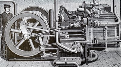 Bozulabilir kargo taşıyan gemiler için bir dondurma makinesi by Unbekannt
