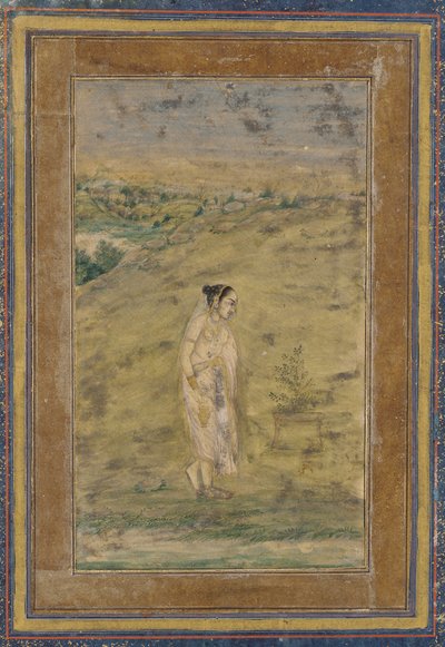 Su kenarında bir kız, 17. yüzyılın başlarında. by Unbekannt