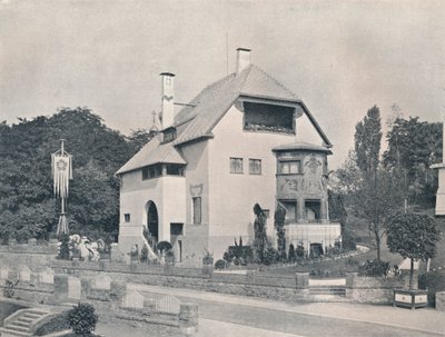 Hans Christiansen tarafından tasarlanan bir ev, c1901 1901-1902 by Unbekannt