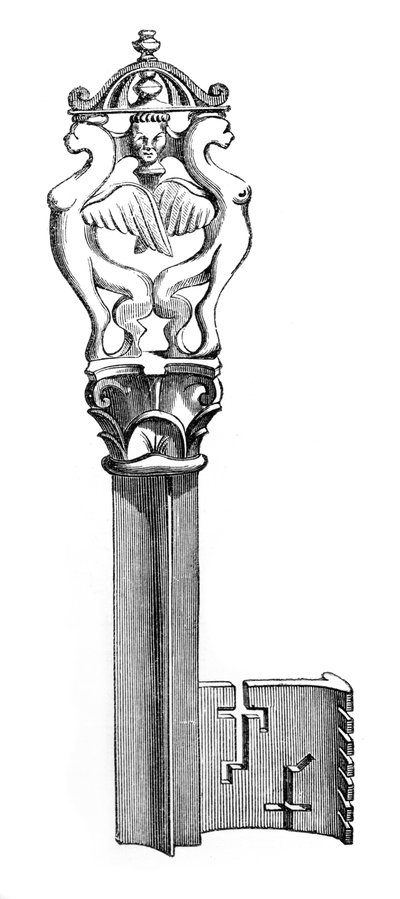 Bir anahtar, 13. yüzyıl, 1870 by Unbekannt