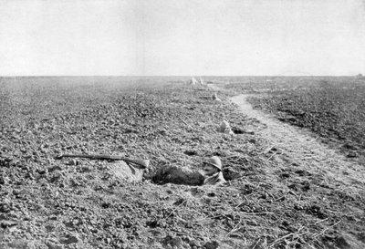 Bir dizi Fransız piyade siperliği, 1918 by Unbekannt