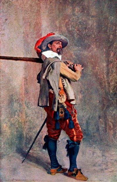 Bir silahşör, c1600-c1650 1908-1909 by Unbekannt