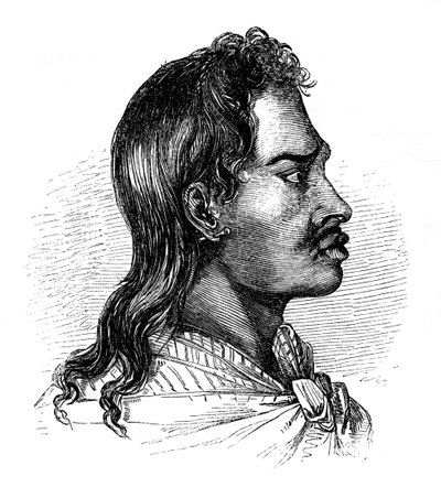 Tahiti yerlisi, 1848 by Unbekannt