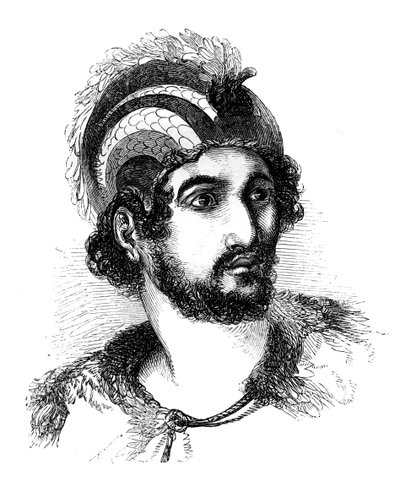 Sandviç Adaları yerlisi, 1848 by Unbekannt