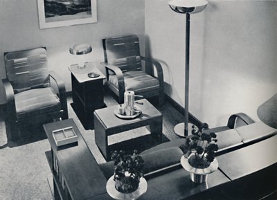 Oturma odasından bir bölüm, 1936 by Unbekannt