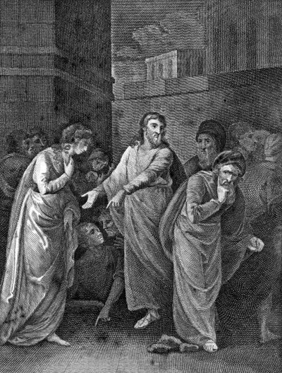 Zina ile suçlanan bir kadın, 1813 by Unbekannt