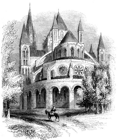Erkekler Manastırı, Caen, Normandy, Fransa by Unbekannt