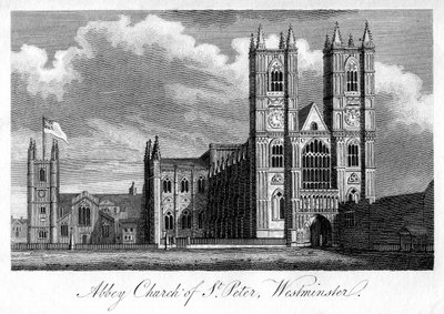 St Peter Manastırı Kilisesi, Westminster, Londra, 1805 by Unbekannt