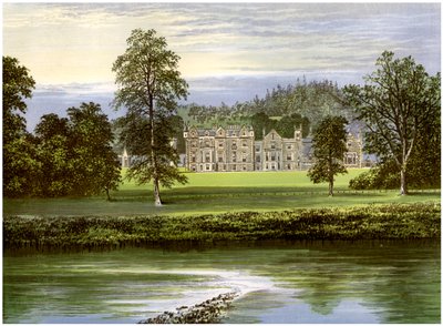Abbotsford, Roxburghshire, İskoçya, Scott ailesinin evi, c1880 by Unbekannt