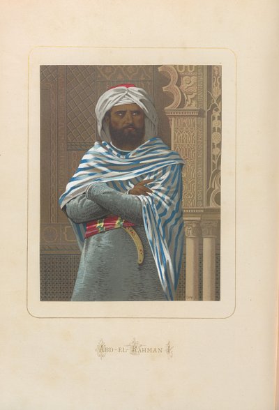 Abdurrahman I. Gönderen: Tüm zamanların ünlü erkek ve kadınları, Juan Landa, 1875-1877. by Unbekannt
